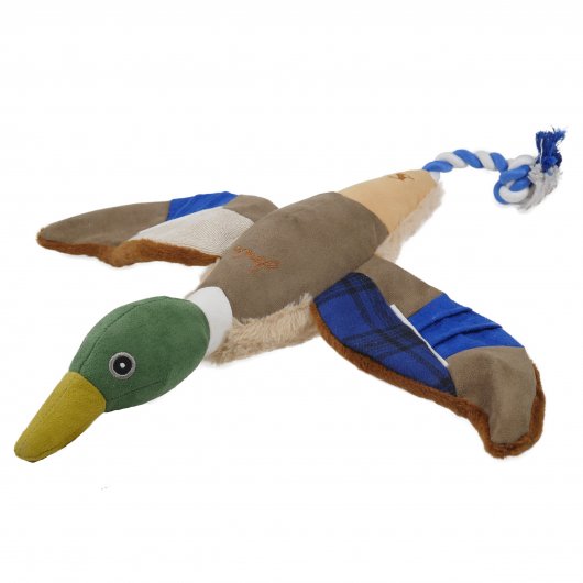 Canvas duck clearance dog toy